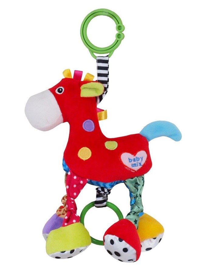 Detská plyšová hračka s vibráciou Baby Mix Koník