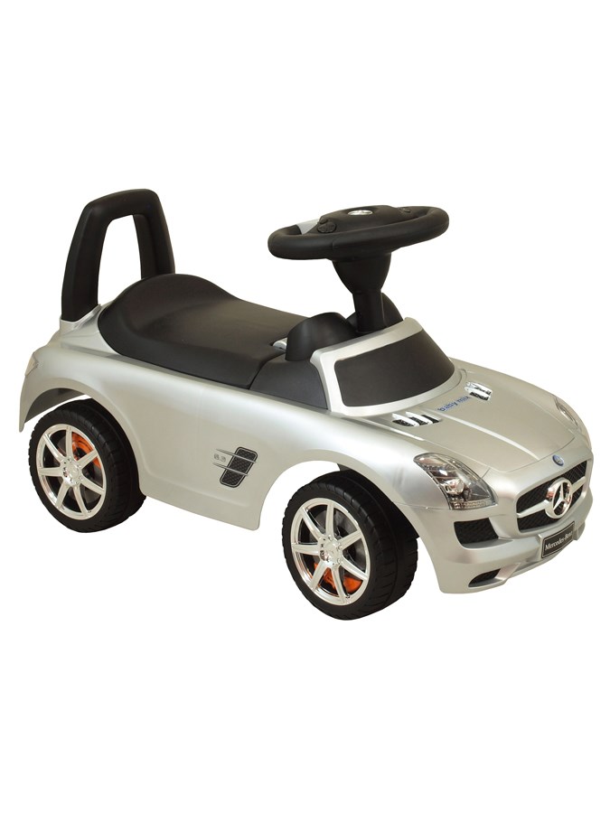 Jezdítko Mercedes-Benz Baby Mix strieborné