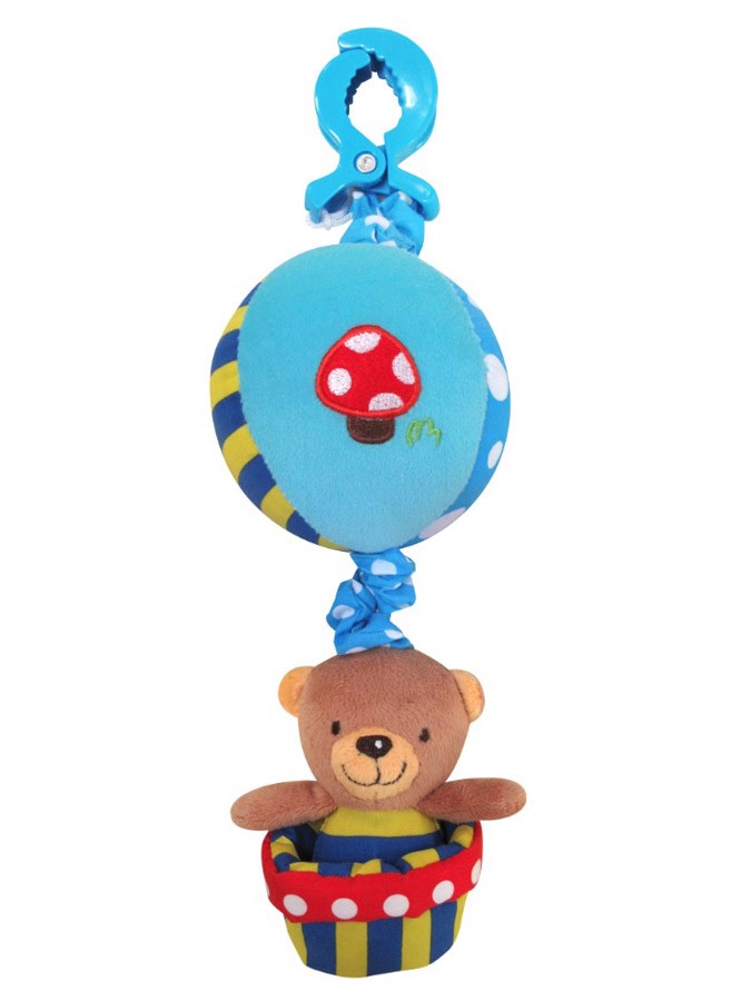 Detská plyšová hračka Baby Mix Medvedík modrý