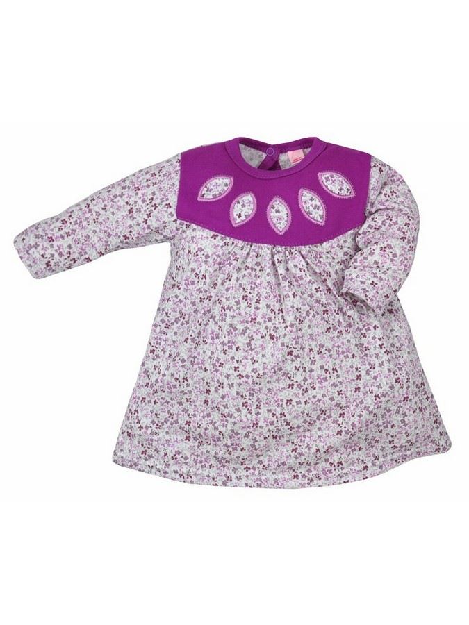Detské šatôčky Bobas Fashion Kvetinka fialové