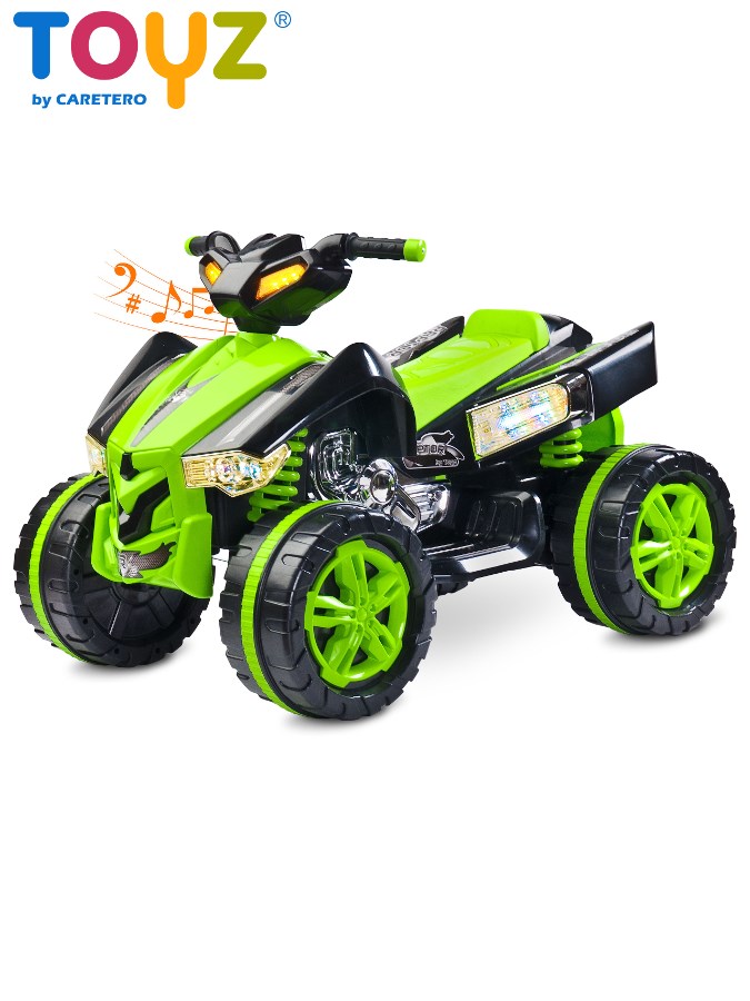 Elektrická štvorkolka Toyz Raptor green