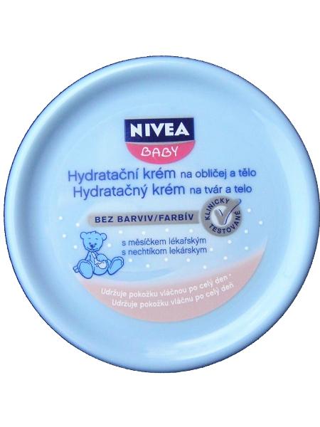 Hydratačný krém Nivea Baby 200 ml