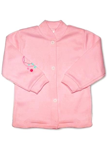 Dojčenský kabátik New Baby ružový