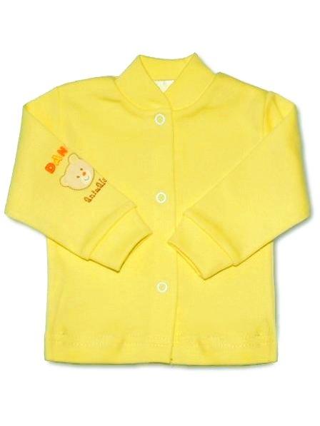 Dojčenský kabátik New Baby žltý