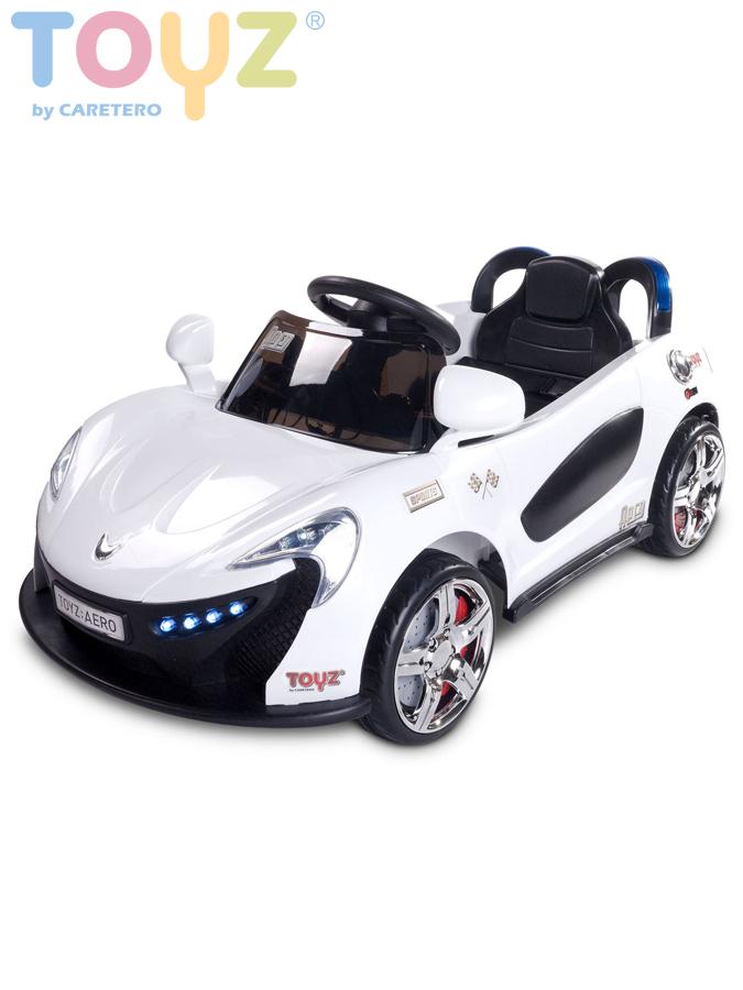 Elektrické autíčko Toyz Aero - 2 motory a 2 rýchlosti biele
