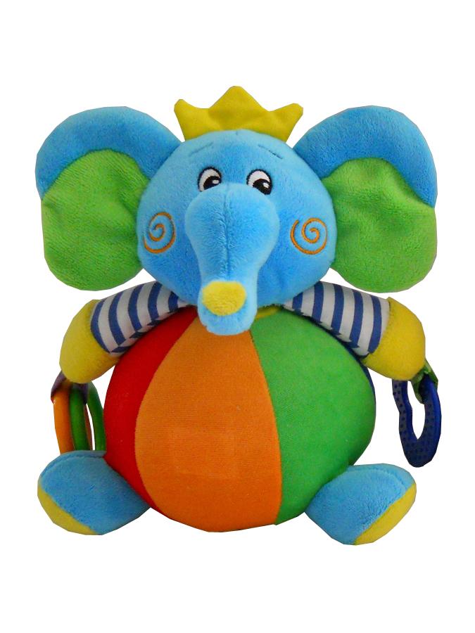 Detská plyšová edukačná hračka Baby Mix slon