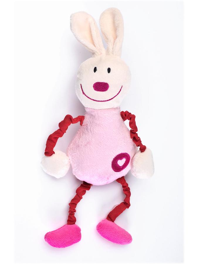 Edukačná plyšová hračka Sensillo králiček s pískatkom