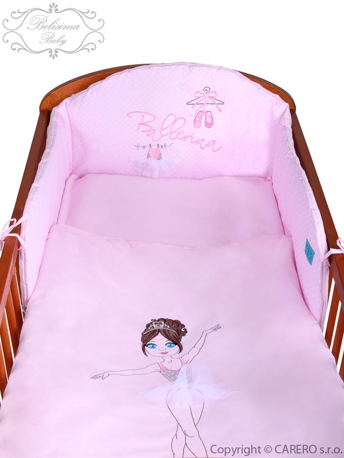 2-dielne posteľné obliečky Belisima Baletka 100x135 ružové