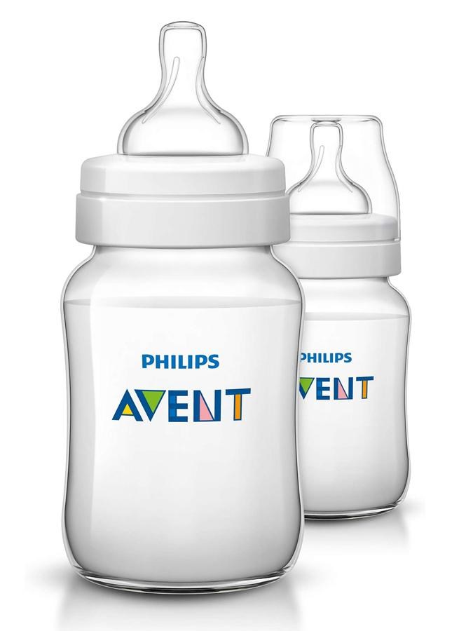 Dojčenská fľaša Avent Classic + 260 ml - 2ks