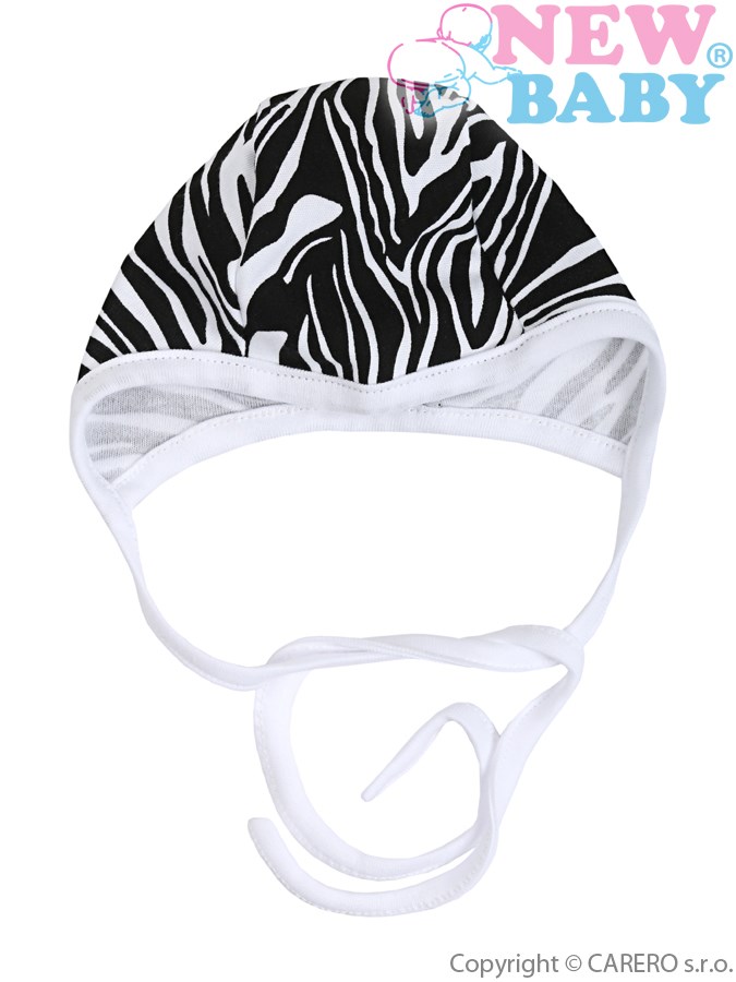 Dojčenská čiapočka New Baby Zebra