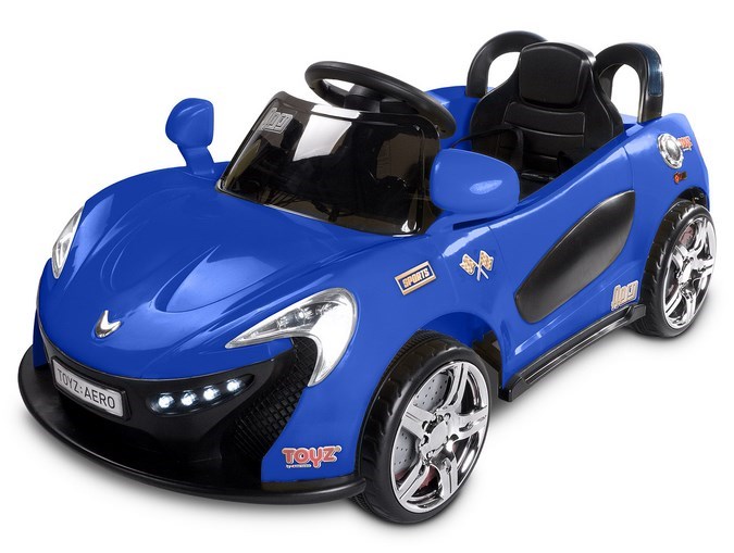 Elektrické autíčko Toyz Aero - 2 motory, 2 rýchlosti modré